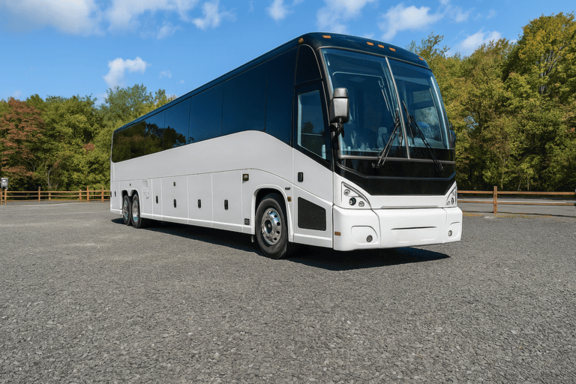 Coach Bus Anchorage 56 Passenger Charter Bus