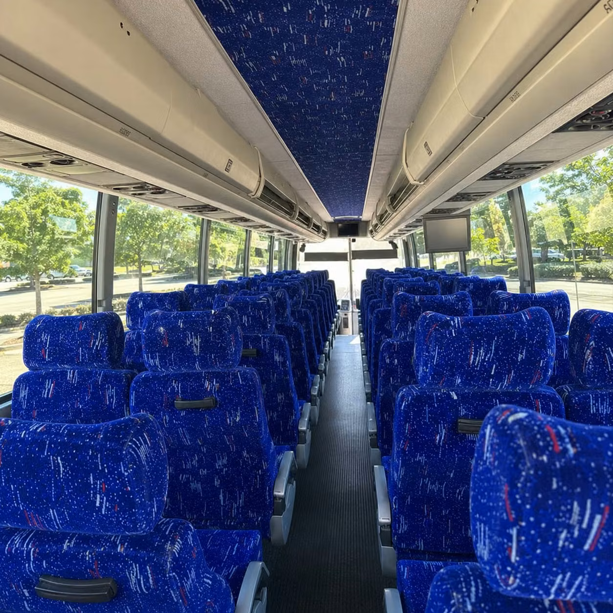 anchorage charter bus interior