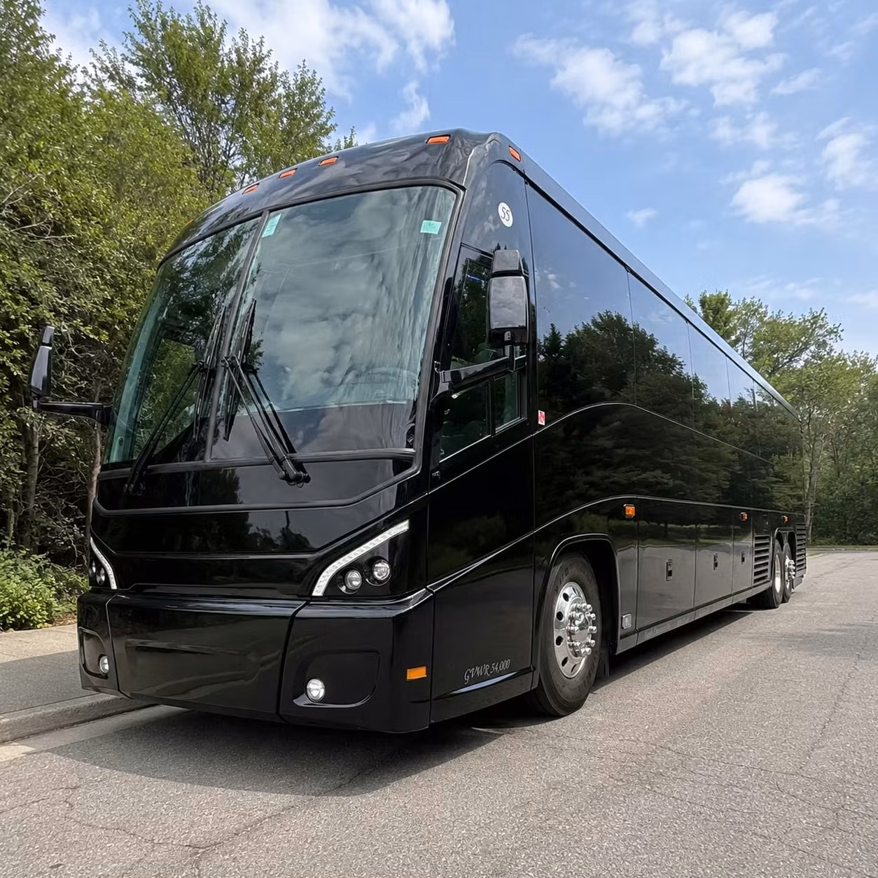 anchorage long distance charter bus rentals